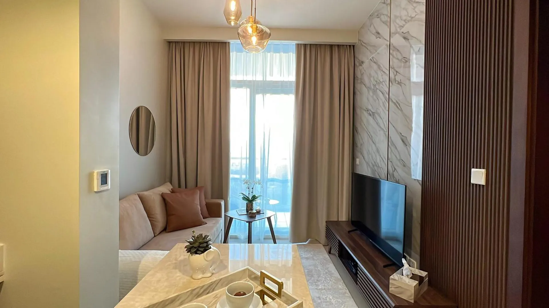 Keyrock Living - Burj Khalifa View - Reva Residence, Business Bay Dubai Apartment
