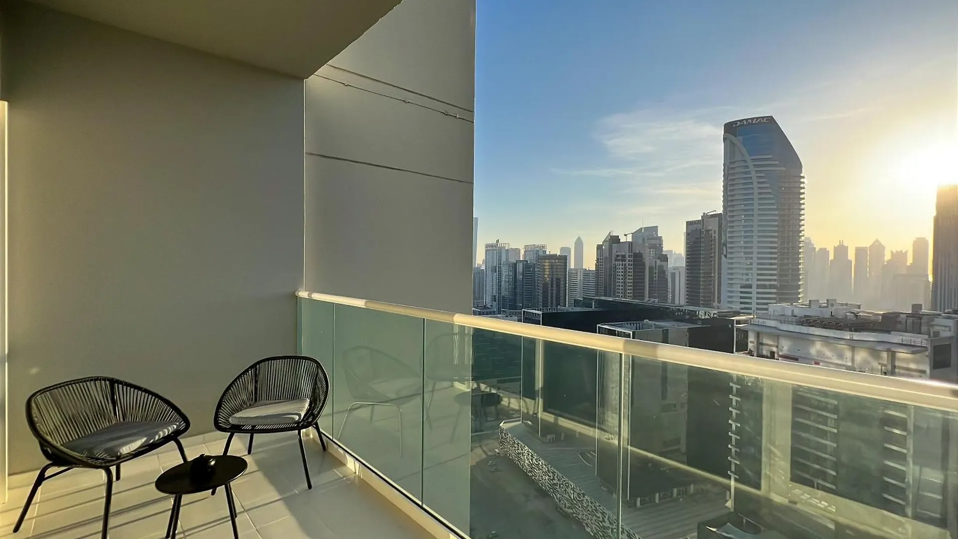 Keyrock Living - Burj Khalifa View - Reva Residence, Business Bay Dubai Apartment